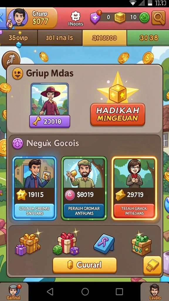 4p4p - Grafis yang memukau dan efek suara yang menambah keseruan.