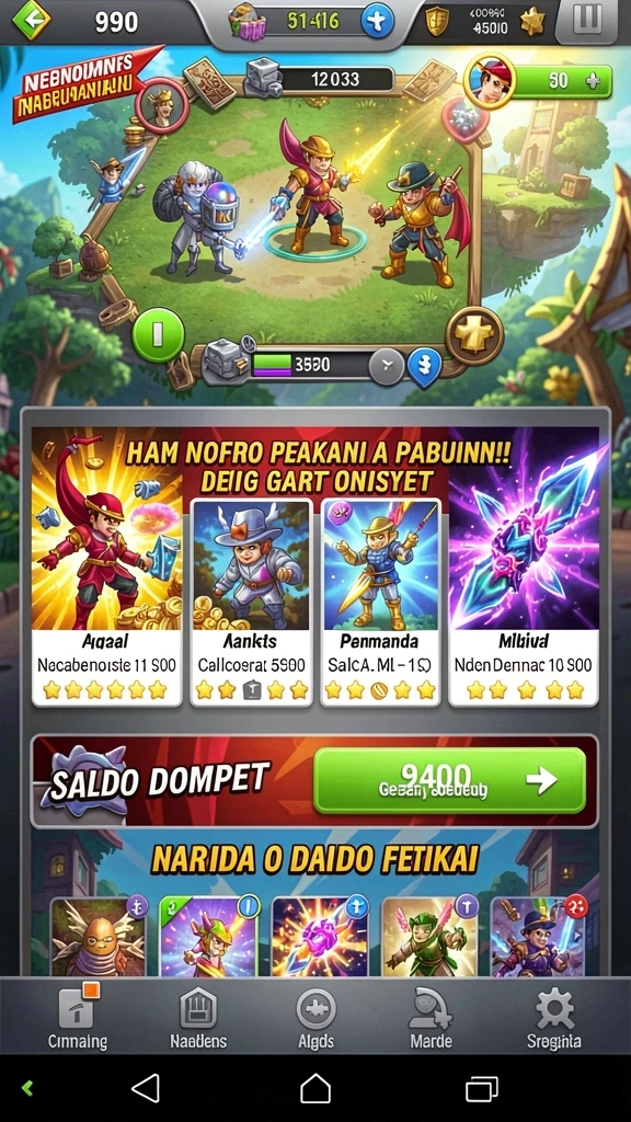 9zk - Salah satu level yang menantang dengan rintangan menarik.