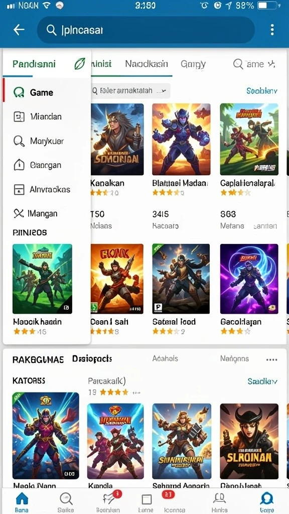 bumi303 - Karakter-karakter dalam BUMI303 dengan desain yang unik.