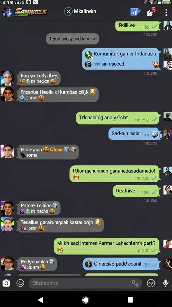 fb168 - Menampilkan karakter-karakter unik dengan kemampuan berbeda.