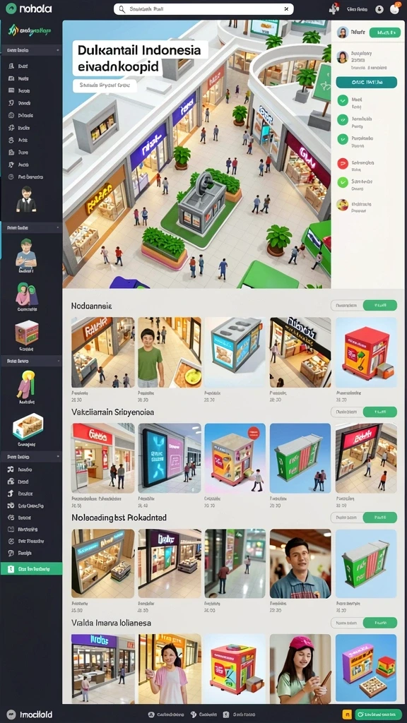jarum77 - Tampilan antarmuka yang user-friendly.