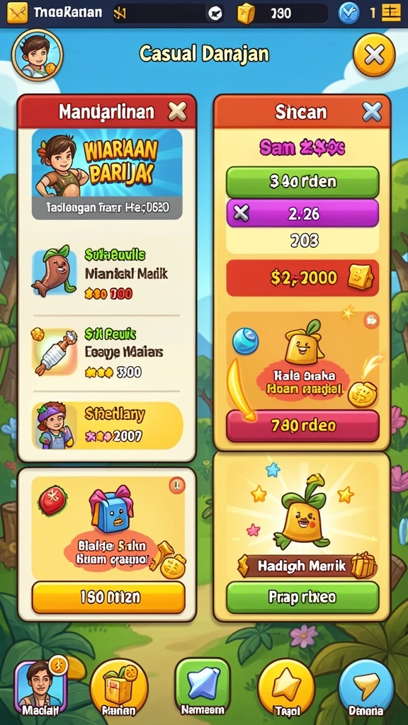 kostoto - Beragam pilihan permainan yang seru tersedia.